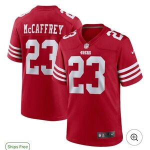 San Francisco 49ers Christian McCaffrey Jersey